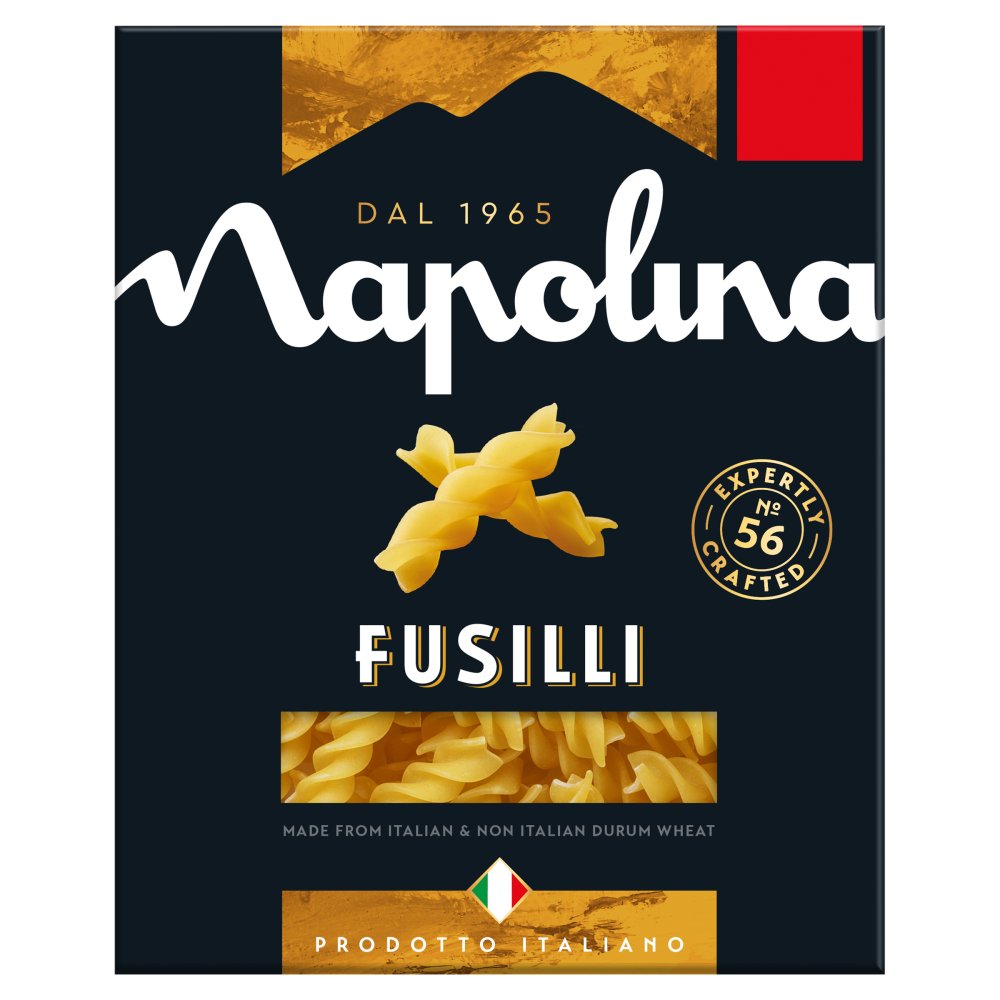 Napolina Fusilli Pasta 400g pack shot