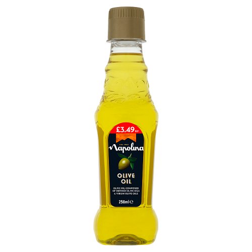 Napolina Olive Oil PM £3.49 250ml pack shot