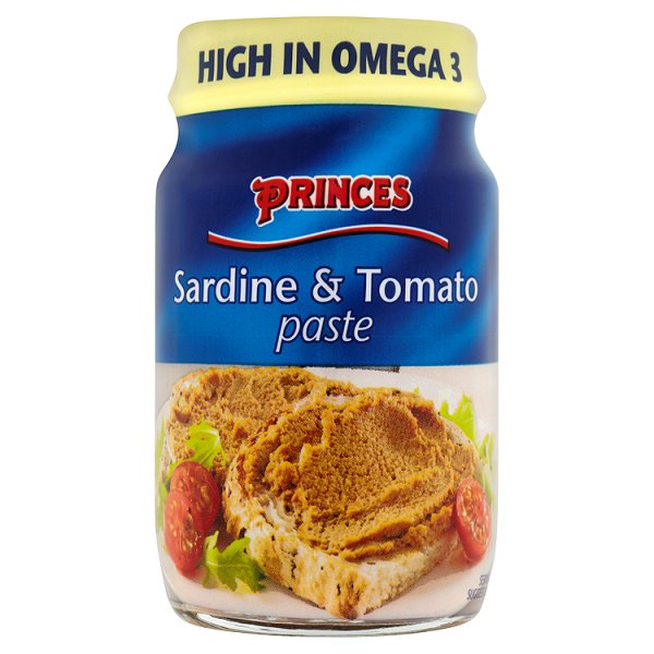 Princes Sardines in Tomato Paste 75g pack shot