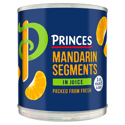 Princes Mandarins In Juice 298g pack shot