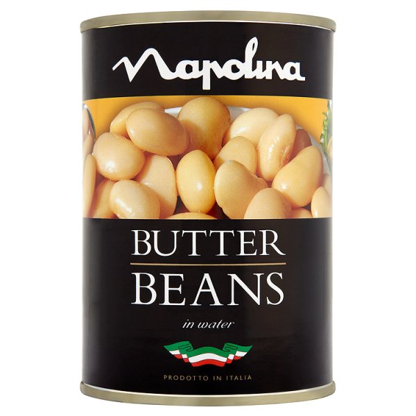 Napolina Butter Beans 400g pack shot