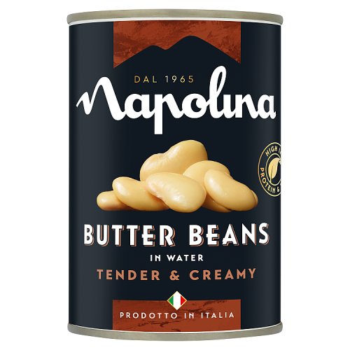 Napolina Butter Beans 400g pack shot