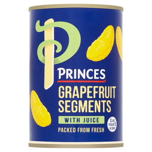 Princes Grapefruit in Juice 411g pack shot