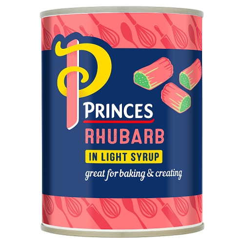 Princes Rhubarb in Syrup 540g pack shot
