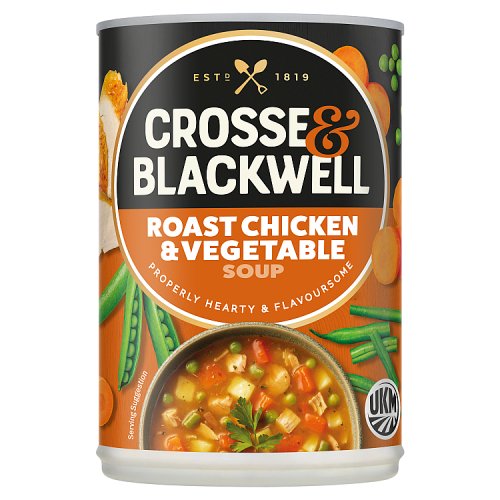 Crosse & Blackwell Soup Roast Chicken & Vegetable 400g pack shot