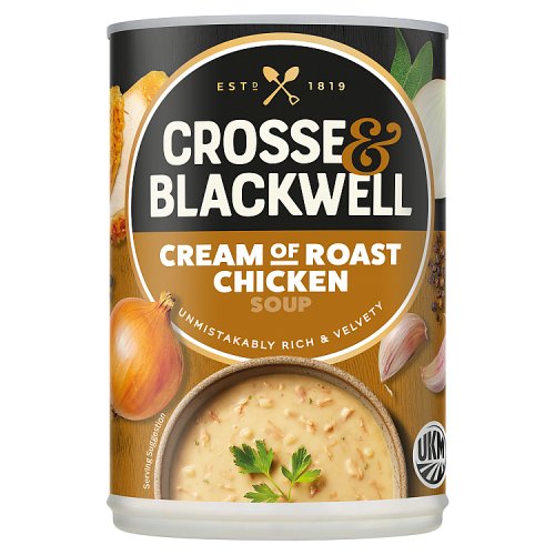 Crosse & Blackwell Soup Cream Of Roast Chicken 400g pack shot