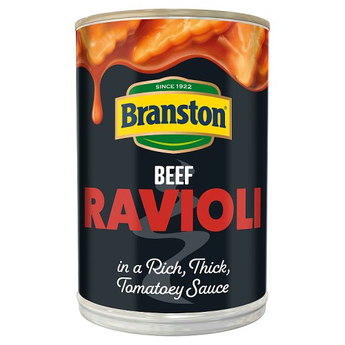 Branston Beef Ravioli 395g pack shot