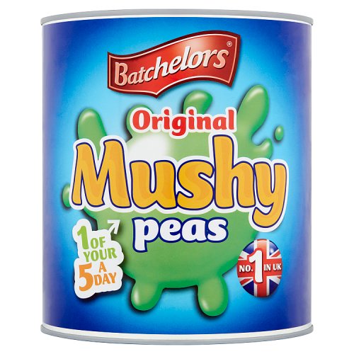 Batchelors Mushy Peas Original 3kg pack shot