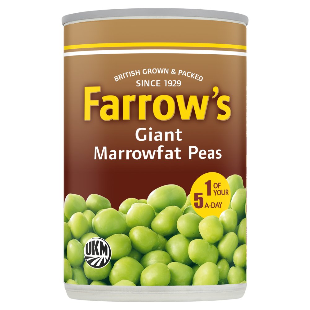Farrows Marrowfat Peas 300g pack shot