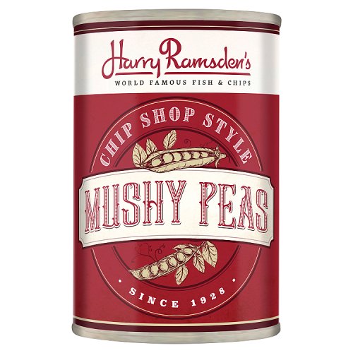 Harry Ramsden's Chip Shop Style Mushy Peas 300g pack shot