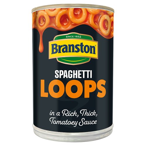 Branston Spaghetti Loops 395g pack shot