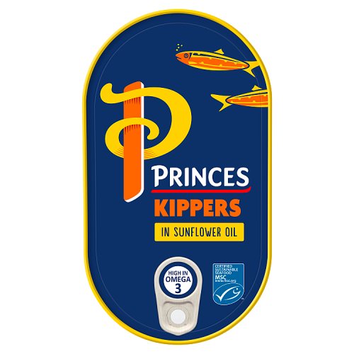 Princes Kippers In Sunflower Oil 190g pack shot