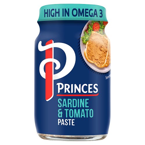 Princes Sardine & Tomato Paste 75g pack shot