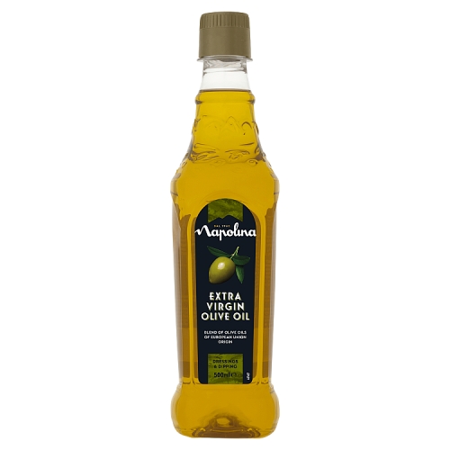 Napolina Extra Virgin Olive Oil 500ml pack shot