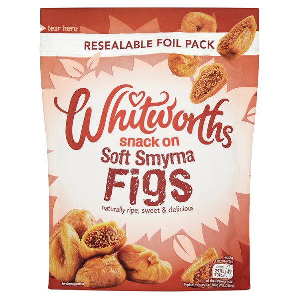 Whitworths Soft Figs 175g pack shot