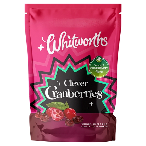 Whitworths Whole Cranberries 130g pack shot