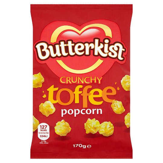 Butterkist Toffee Posorn 170g pack shot