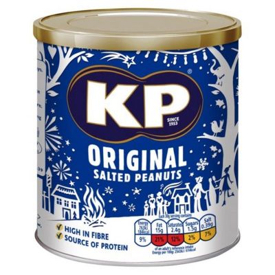KP Original Salted Peanuts Caddy 375g pack shot