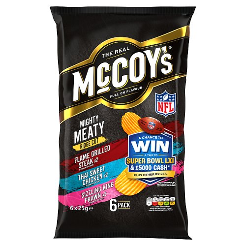 Mccoys Mighty Meaty 6pk (6 x 25g) pack shot