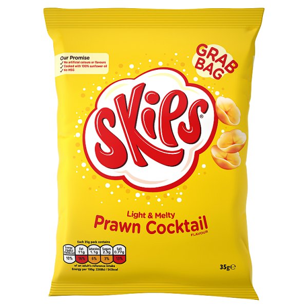 Skips Prawn Cocktail Grab Bag 35g pack shot