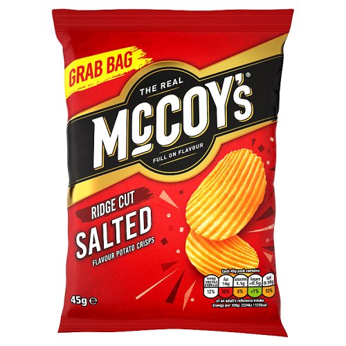 McCoys Salted Grab Bag 45g pack shot