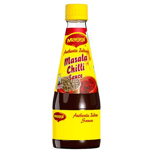 Maggi Authentic Indian Masala Chilli Sauce 400g pack shot