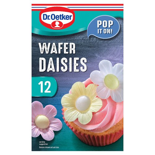 Dr Oetker Wafer Daisies 12s pack shot