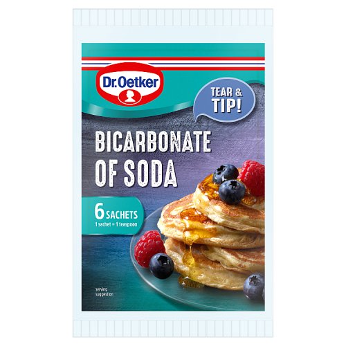 Dr Oetker Bicarbonate Of Soda Sachet (6 x 7g) 42g pack shot