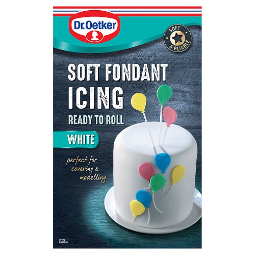 Dr Oetker Soft Fondant Icing Ready to Roll White 1kg pack shot