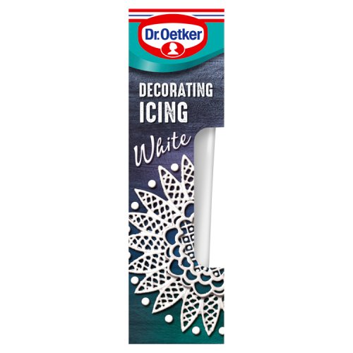 Dr Oetker Decorating Icing White 50g pack shot