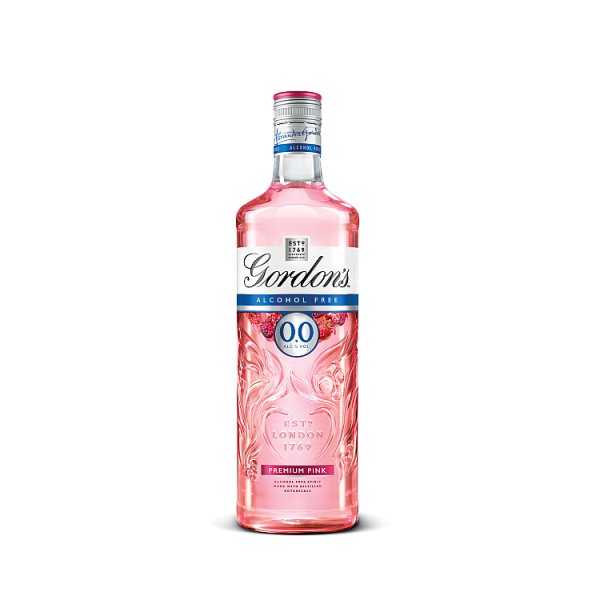 Gordons 0% Alcohol Free Gin 70cl 700ml pack shot