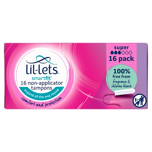 Lil-Lets Super Tampons 16s pack shot