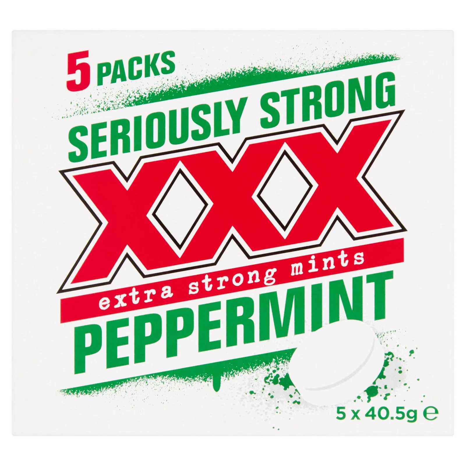XXX Mints (5 x 40.5g) pack shot