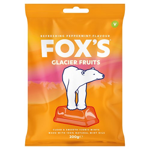 Foxs Glacier Fruits Bag 200g pack shot