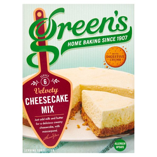 Green's Cheesecake Mix 259g pack shot