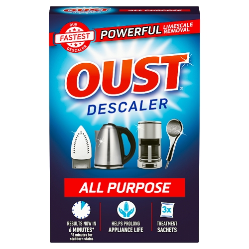 Oust All Purpose Descaler 25ml pack shot