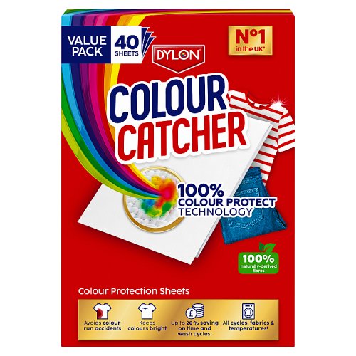 Dylon Colour Catcher Protection Sheets 40s pack shot