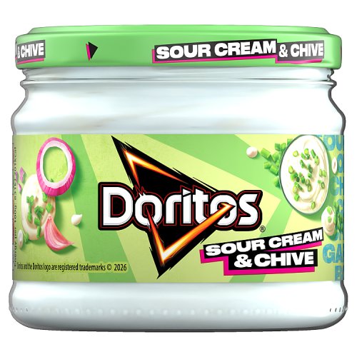 Doritos Dip Sour Cream & Chive 300g (FP) pack shot