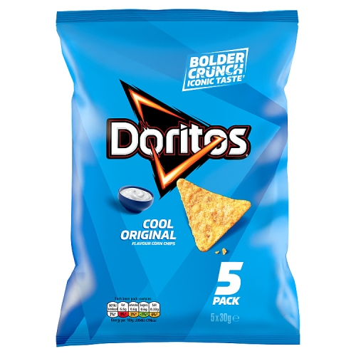 Doritos Cool Original 5pk (5 x 30g) pack shot