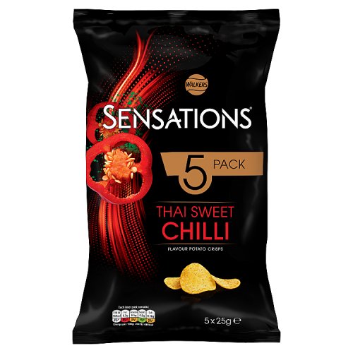 Sensations Thai Sweet Chilli 5pk (5 x 25g) pack shot