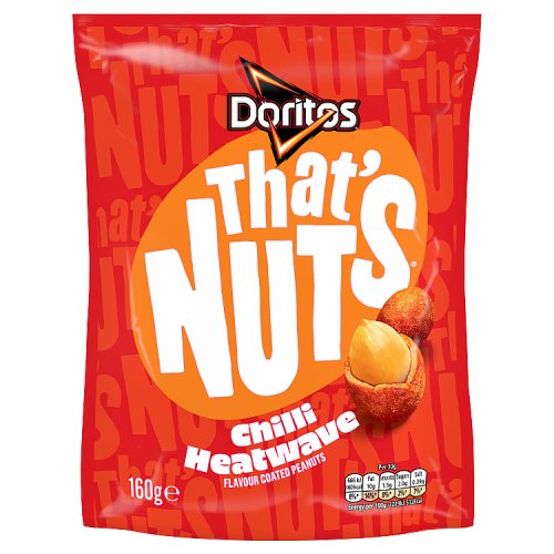 Doritos Thats Nuts Chilli Heatwave 160g pack shot