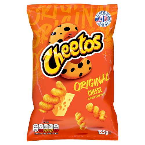 Cheetos Twisted Cheese Party Size 125g pack shot