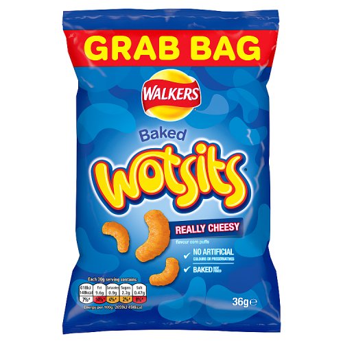 Walkers Wotsits Cheese 36g pack shot