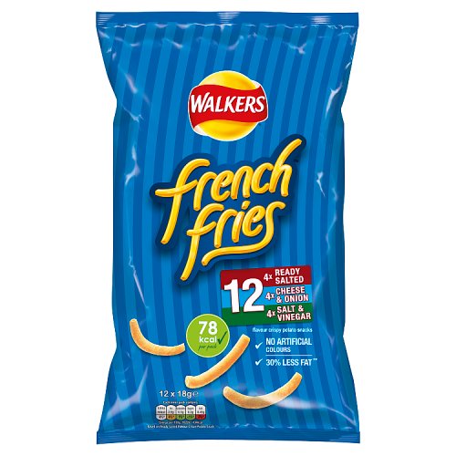 Walkers French Fries Variety 12pk (12 x 18g) pack shot