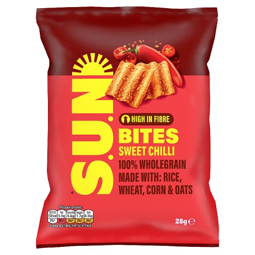 Walkers Sunbites Sun Ripened Sweet Chilli 28g pack shot