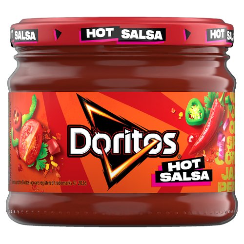 Doritos Dip Hot Salsa 300g (FP) pack shot