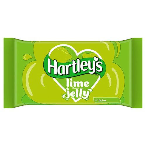 Hartleys Tablet Jelly Lime 135g pack shot