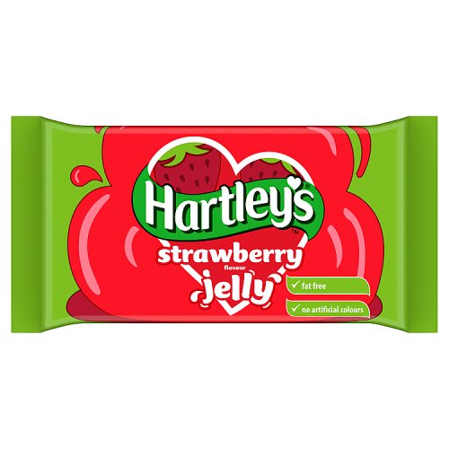 Hartleys Tablet Jelly Strawberry 135g pack shot