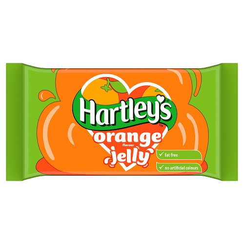Hartleys Tablet Jelly Orange 135g pack shot