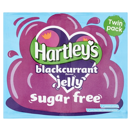 Hartleys S/F Blackcurrant Jelly Sachet 23g pack shot